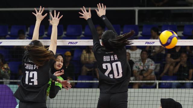 Timnas Voli Putri Indonesia vs Singapura: AVC Challenge Cup 2024