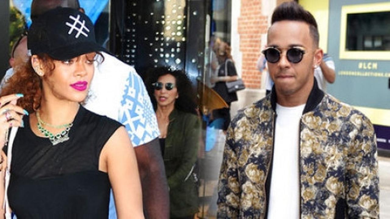Ketahuan liburan bareng, apa hubungan Rihanna dan Lewis Hamilton?