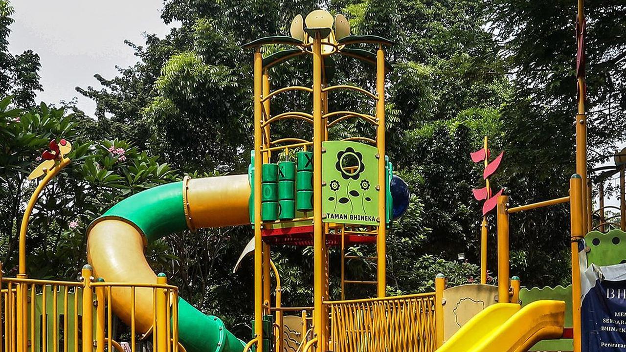 FOTO: RPTRA Berseri yang Mulai Memudar Termakan Usia