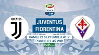 Serie A 2017 Juventus Vs Fiorentina (Bola.com/Adreanus Titus)