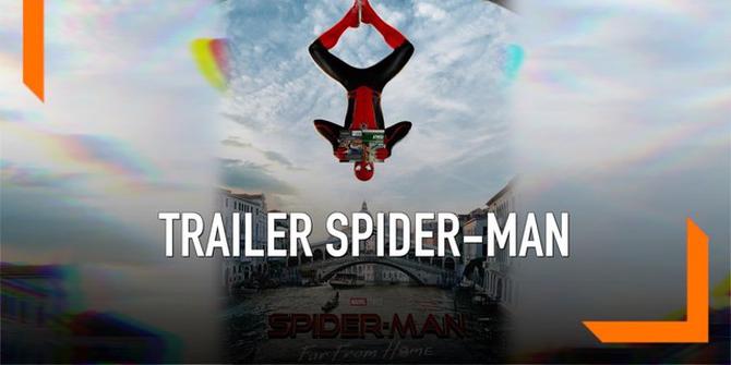 VIDEO: Trailer Spider-Man Far From Home Ungkap Nasib Peter Parker