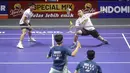 Sabar / Reza takluk dari wakil Korea Selatan Kim Won Ho / Seo Seung Jae di final dengan skor 21-18, 19-21, 12-21. (Bola.com/M Iqbal Ichsan)