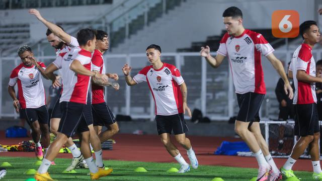 Foto: Sempat Dicoret Shin Tae-yong, Eliano Reijnders Tetap Semangat Ikut Latihan Bersama Timnas Indonesia Jelang Laga Melawan Arab Saudi