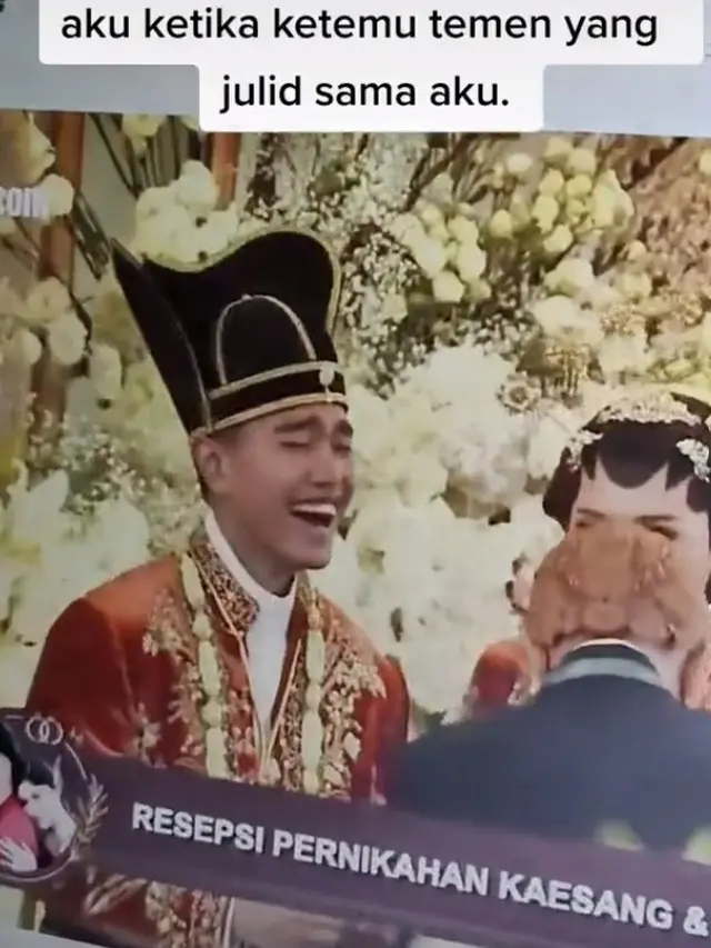Momen Kaesang Bikin Ngakak Netizen Selama Resepsi di Solo