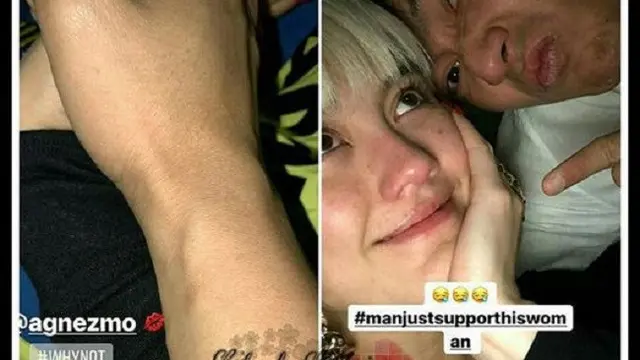 [Bintang] Agnez Mo dan Wijaya Saputra