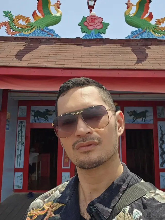 Potret diri Evan Sanders, sumber Instagram: @iam.evansanders