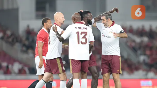 North London Legends Kalahkan United Legends 3-2 di SUGBK