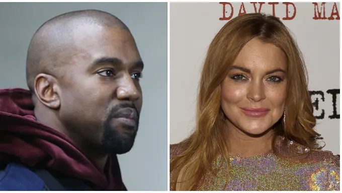 Kanye West dan Lindsay Lohan