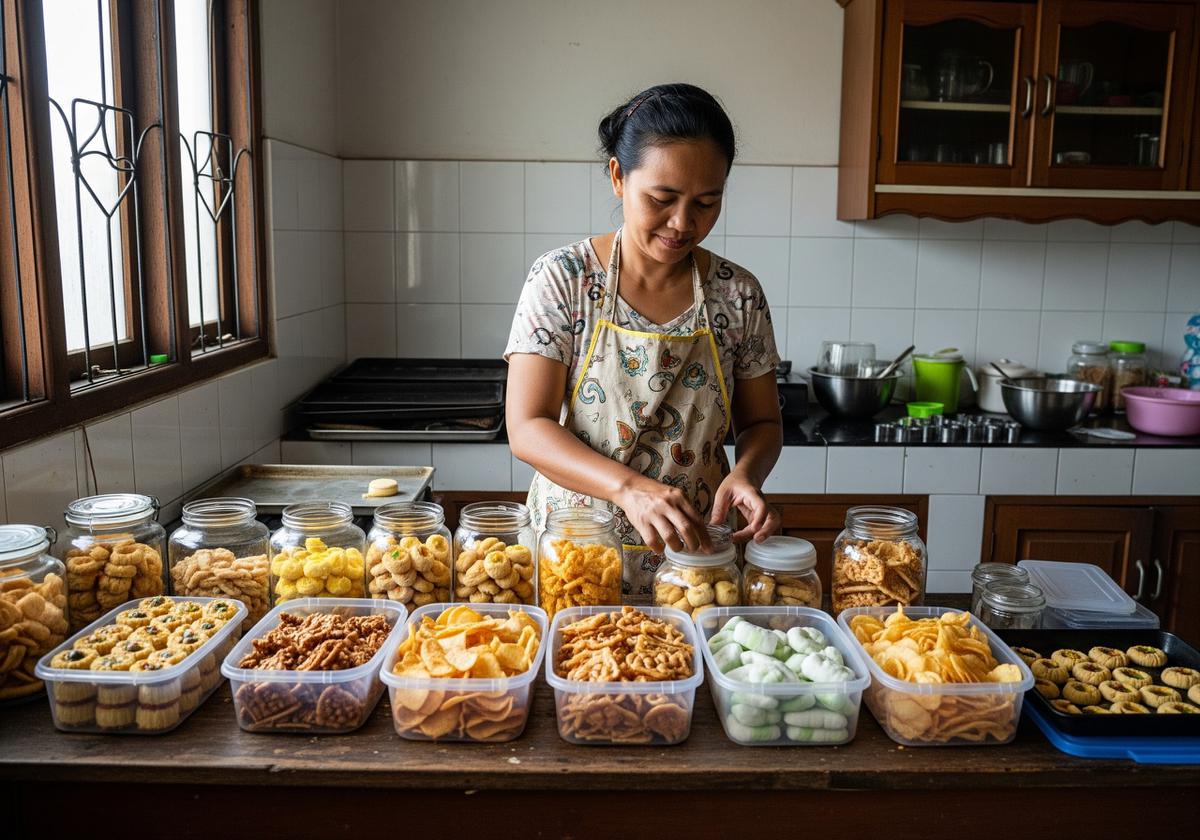 Jualan Makanan Ringan atau Kue Kering