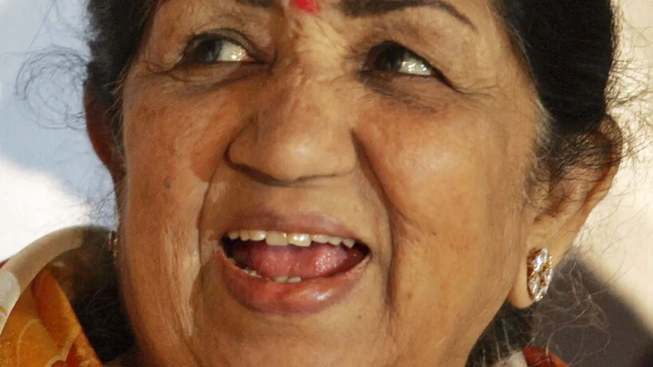 Lata Mangeshkar. (AP Photo/Rajesh Nirgude, File)