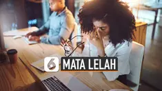 Kondisi mata lelah padahal tidur tercukupi bisa terjadi.
