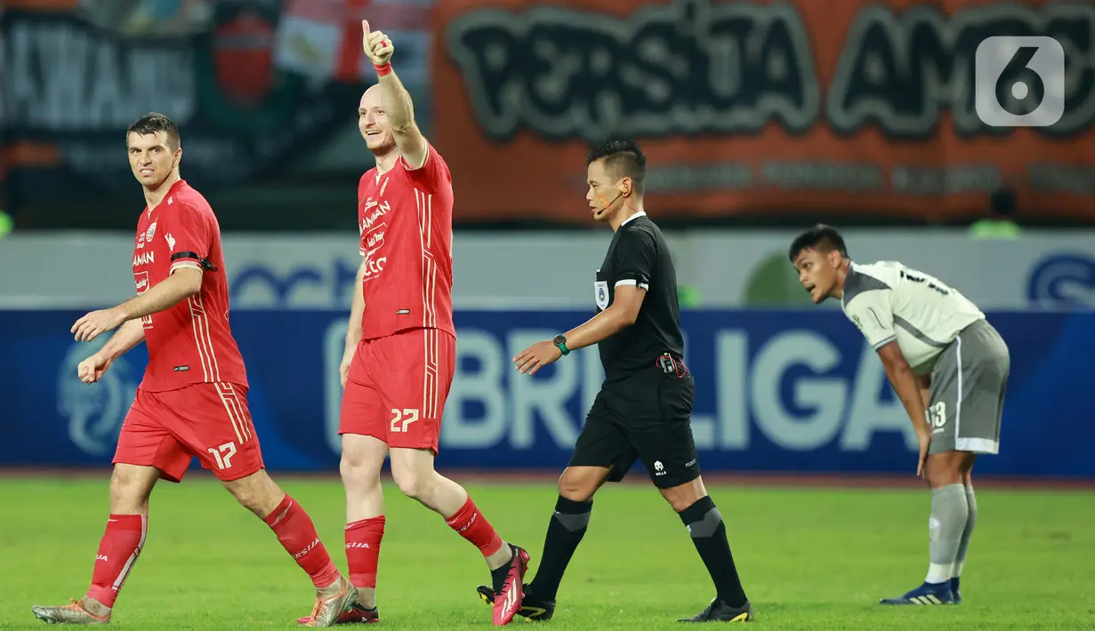 Macan Kemayoran menang tanpa balas atas Persib Bandung dengan skor 2-0. (Bola.com/M Iqbal Ichsan)