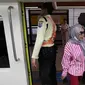 Kemudian Stasiun Dukuh Atas Jakarta menuju Stasiun Jatimulya Bekasi dan sebaliknya. (Liputan6.com/Herman Zakharia)