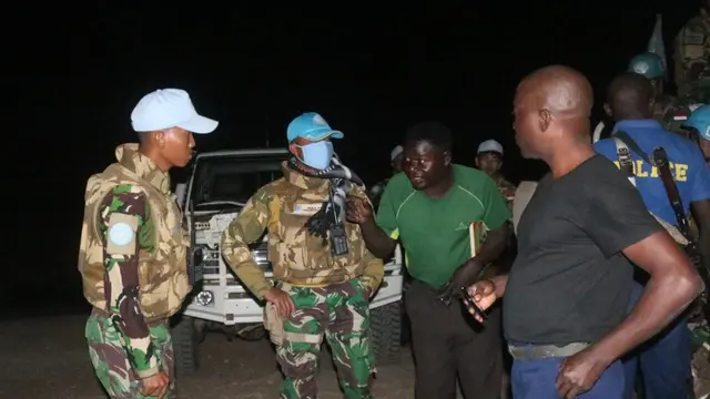 TNI ikut andil dalam negosiasi pembebasan sandera oleh bandit Kongo. (Dokumentasi Puspen Mabes TNI)