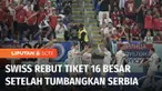 Di laga Grup G lainnya, Swiss memastikan satu tiket ke babak 16 besar setelah berhasil menaklukkan Serbia dengan skor 3-2. Menjadi runner up Grup G, Swiss akan menghadapi juara Grup H, Portugal.