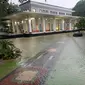 Istana Negara Banjir Akibat Hujan Semalaman (Foto: Setpres)