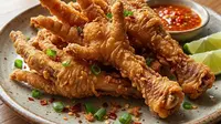 Resep Ceker Crispy Goreng Tepung Renyah, Camilan Gurih Kekinian yang Menggugah Selera