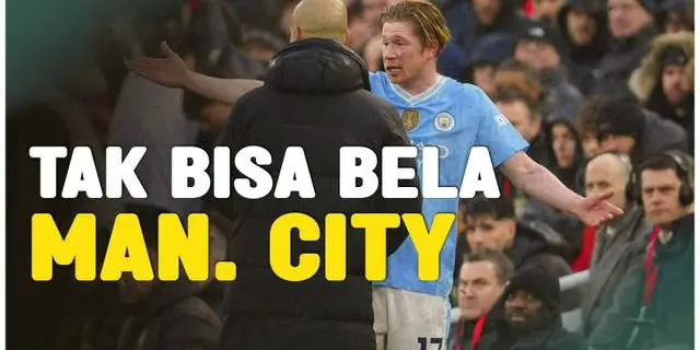 VIDEO: Kevin De Bruyne Cedera, Dipastikan Tak Bisa Bela Manchester City di Piala FA