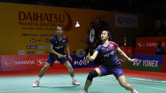 Rinov Rivaldy/Lisa Ayu Kusumawati - Indonesia Masters 2025 - Bulu Tangkis