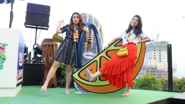 Bajaj Nangkring di Gerai Pertama Havaianas Jakarta