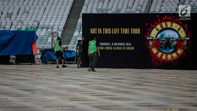Konser Guns N Roses di Jakarta