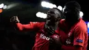 Patson Daka merupakan striker haus gol yang didatangkan Leicester City dari klub Liga Jerman. Ia tercatat telah membukukan 51 gol dengan 10 assist di dua musim bersama Red Bull Salzburg. Dirinya juga digadang-gadang akan menjadi penerus legenda The Foxes,Jamie Vardy. (Foto: AFP/Kenzo Tribouillard)