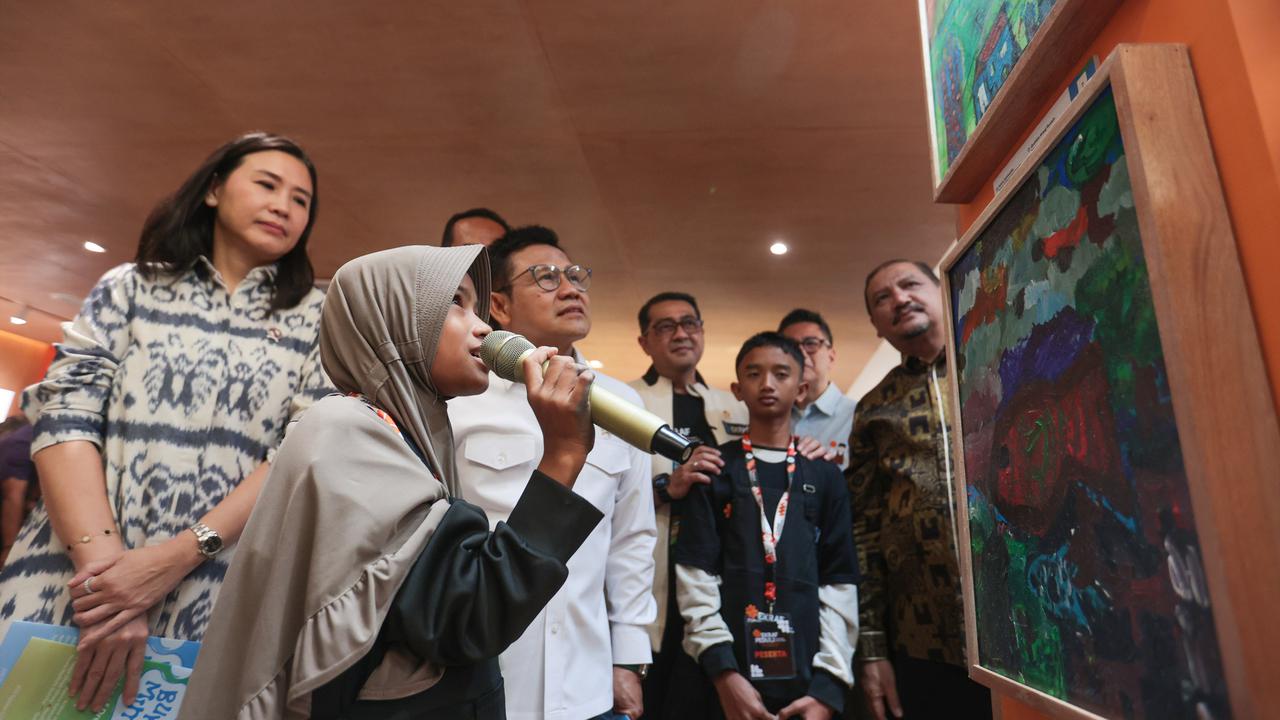 Lukisan Anak Korban Bencana Tersaji dalam Pameran Bukit Mimpi