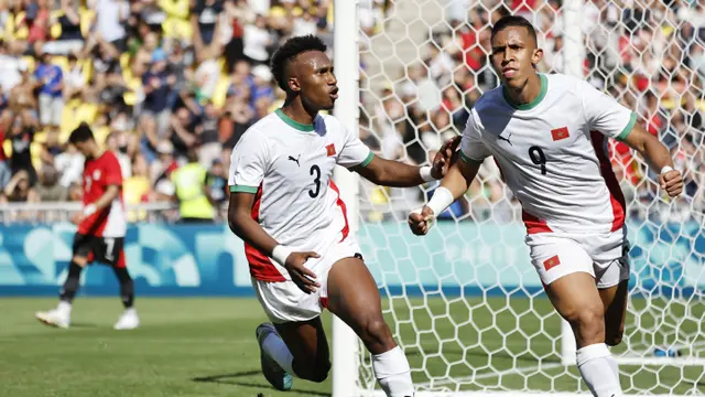Foto: Gilas Mesir 6 Gol Tanpa Balas, Maroko Segel Medali Perunggu Olimpiade 2024