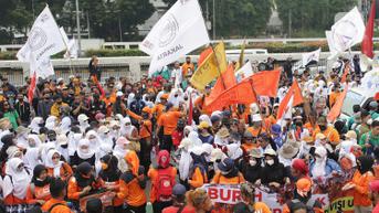Demo Buruh Hari Ini, Ketahui Rekayasa Lalu Lintas di Kawasan Senayan-DPR