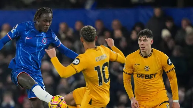 Pertandingan pekan ke-22 Premier League, Chelsea Kalahkan Wolverhampton dengan Skor 3-1