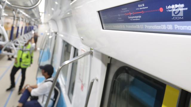 Bulan Depan Masyarakat Bisa Ikut Uji Coba MRT