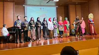 Saat Pembacaan Ikrar Budaya Nusantara oleh perwakilan pemuda dari beberapa daerah