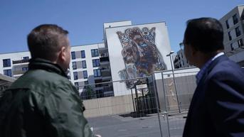 Anies Baswedan Kunjungi Mural Persahabatan Jakarta-Berlin di Jerman