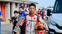 Pembalap Indonesia Qarrar Firhand Jalani Tes Balap Mobil Formula