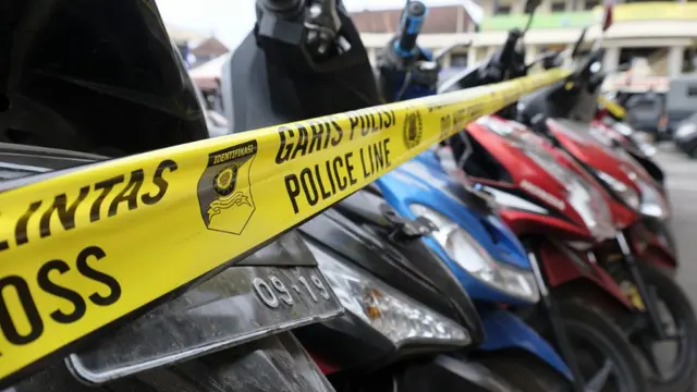 Polres Cilacap menyita sebanyak 50 sepeda motor adan tiga pikap pada akhir Agustus 2018. (Foto: Liputan6.com/Polres CLP/Muhamad Ridlo).