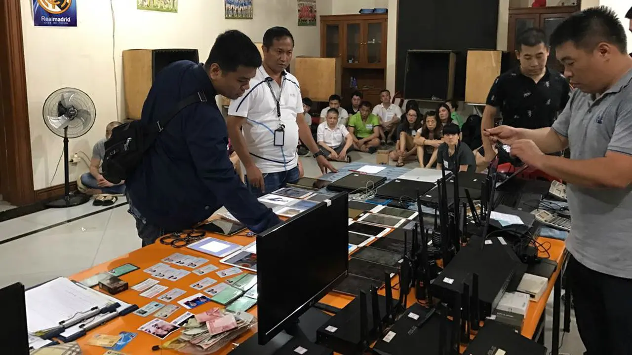 Penangkapan WNA China