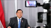 Presiden Prabowo Subianto menggelar rapat terbatas atau ratas melalui video conference dengan beberapa jajaran Kabinet Merah Putih membahas erupsi gunung Lewotobi Laki-Laki, Nusa Tenggara Timur (NTT). (Foto: Biro Pers Sekretariat Presiden)