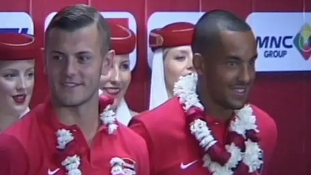 Arsenal Tiba di Jakarta