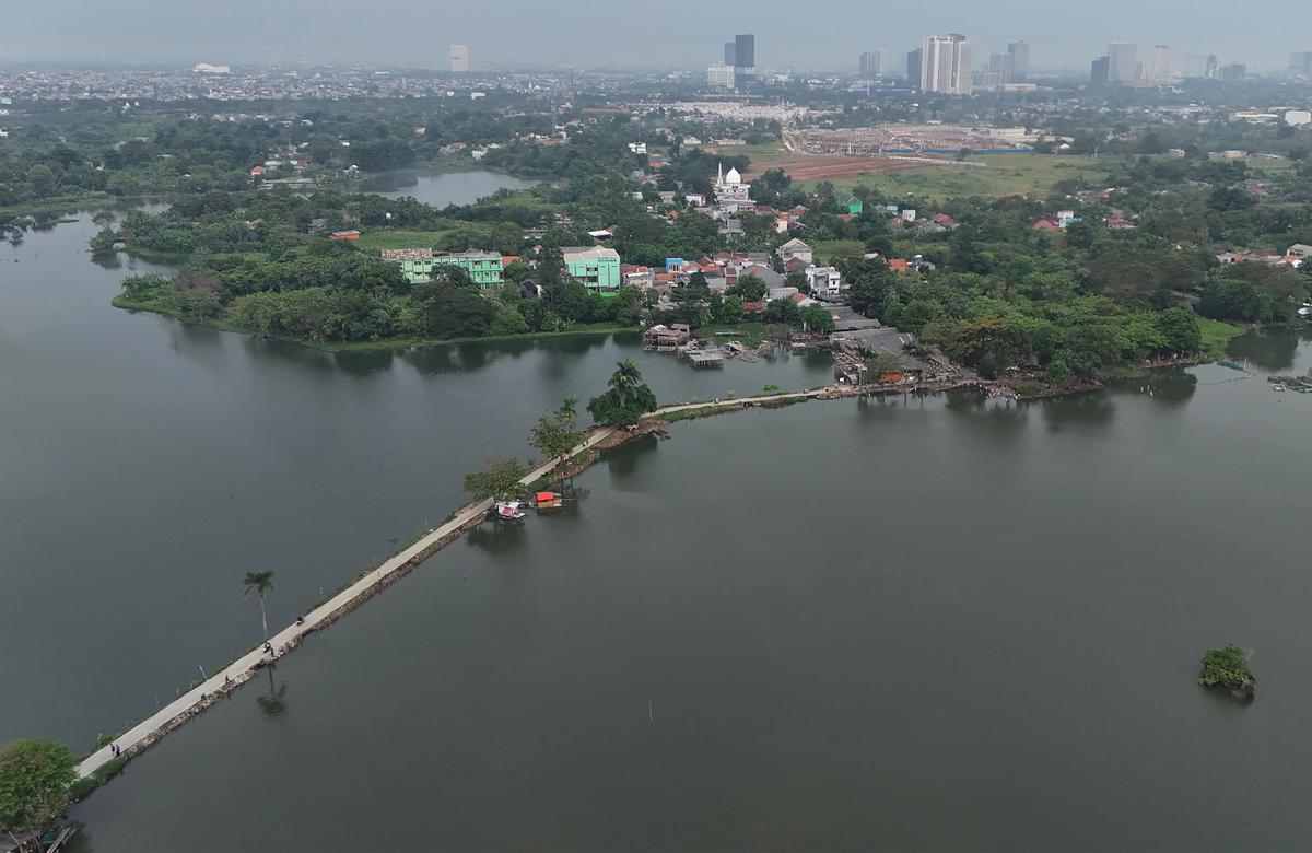 FOTO: Situ Cipondoh Hadirkan Fungsi Konservasi Air dan Wisata di Tengah Kota Tangerang