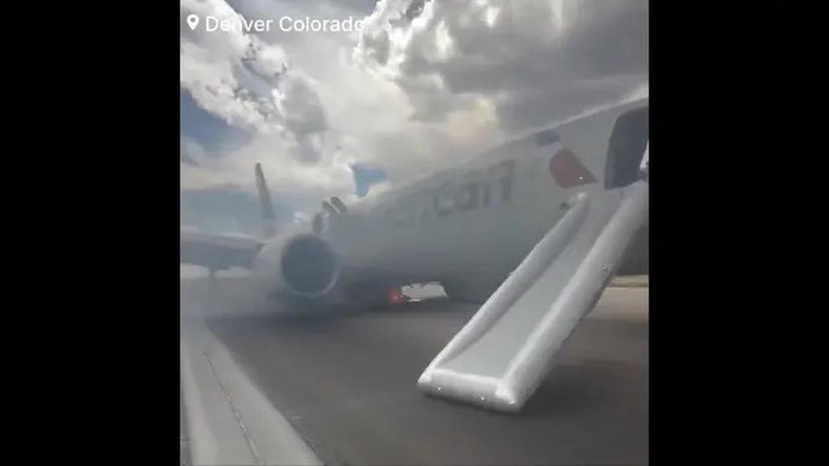 Kronologi American Airlines Terbakar Saat akan Lepas Landas dari Bandara Internasional Denver