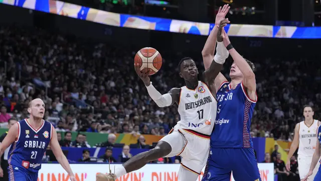 Foto: Timnas Basket Jerman Juara Piala Dunia FIBA 2023