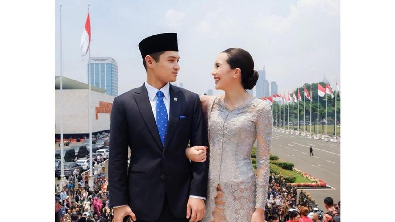 6 Potret Beby Tsabina Bak Ibu Pejabat, Dampingi Suami Dilantik Jadi Anggota DPR - Tenteng Tas Harga Fantastis