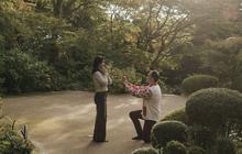 Romantisnya Momen Ihsan Fadhlur Lamar Elma Agustin di Taman Shisedo Jepang saat Matahari Terbenam, Mirip Agenda Film