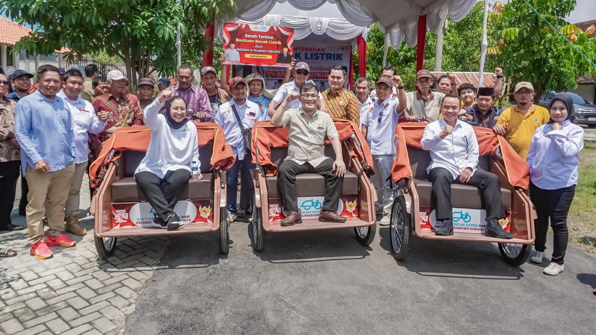Revolusi Transportasi Ramah Lingkungan: Becak Listrik dari Presiden Prabowo Tingkatkan Kesejahteraan dan Potensi Wisata Jombang