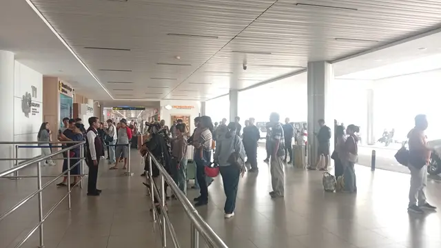 Kondisi asap kebakaran hutan dan lahan di Batam. (Liputan6.com/Ajang Nurdin).