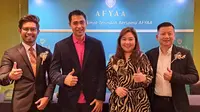 Sheikh Muszaphar Shukor Al Masrie Founder AFYAA dalam acara peluncuran AFYAA Blacktide saat ditemui di Hotel Pullman Jakarta Rabu (22/6/2022).