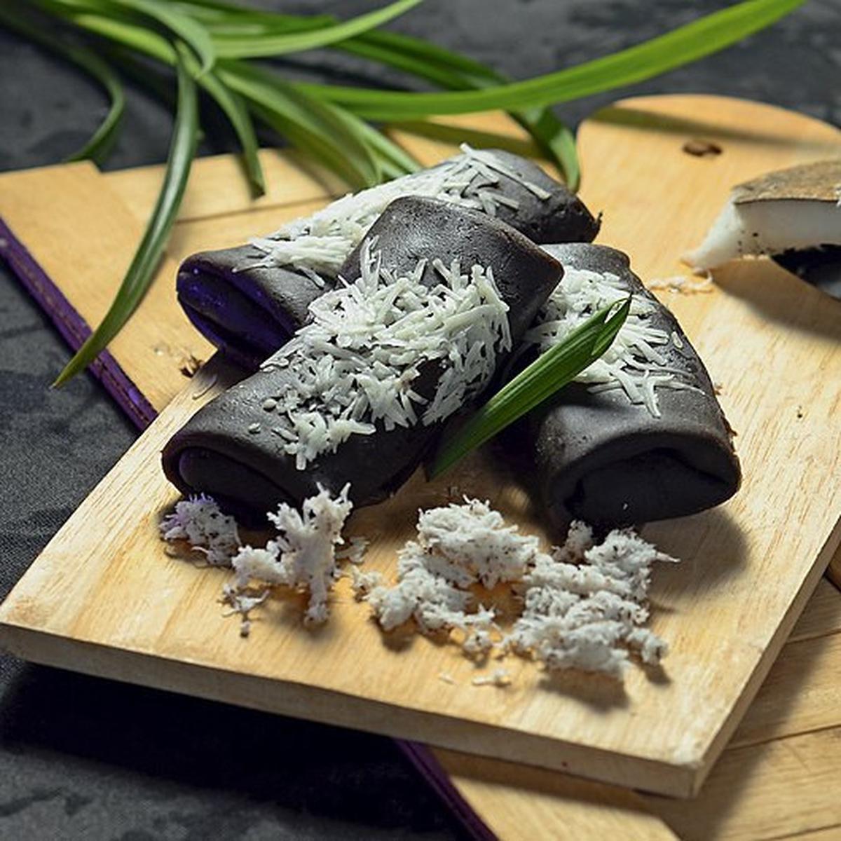 Dadar gulung coklat pisang