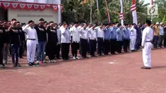 Mantan teroris yang juga Ketua Yayasan Lingkar Perdamaian, Ali Fauzi mengaku grogi mendapat tugas membaca naskah proklamasi.
