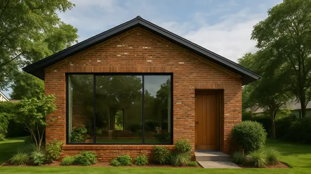 Gambar Rumah Sederhana Berbahan Bata Ekspos