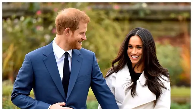 Foto Pangeran Harry dan Meghan Markle
